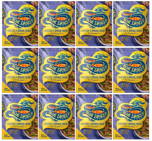 12 x Blue Dragon Oyster & Spring Onion Stir Fry Sauce 120G