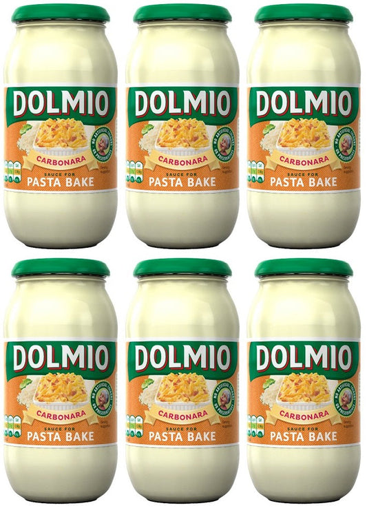6 x Dolmio Sauce For Pasta Bake Carbonara 480G