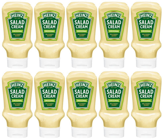 10 x Heinz Salad Cream Original 425G