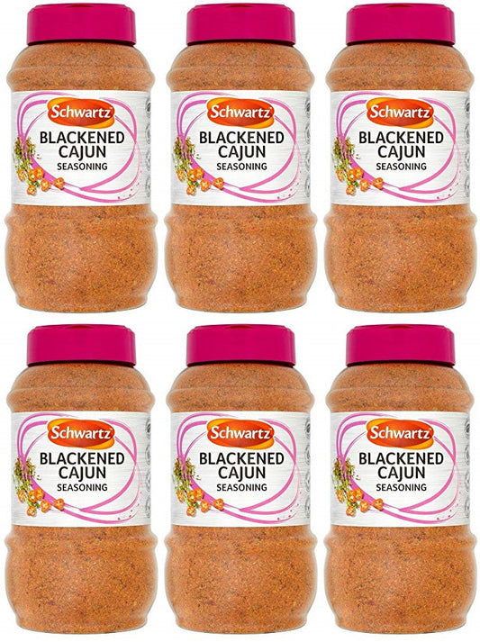 6 x Schwartz Blackened Cajun Seasoning 550G
