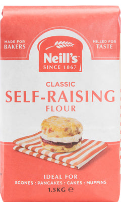 10 x Neills Self Raising Flour 1.5 Kg