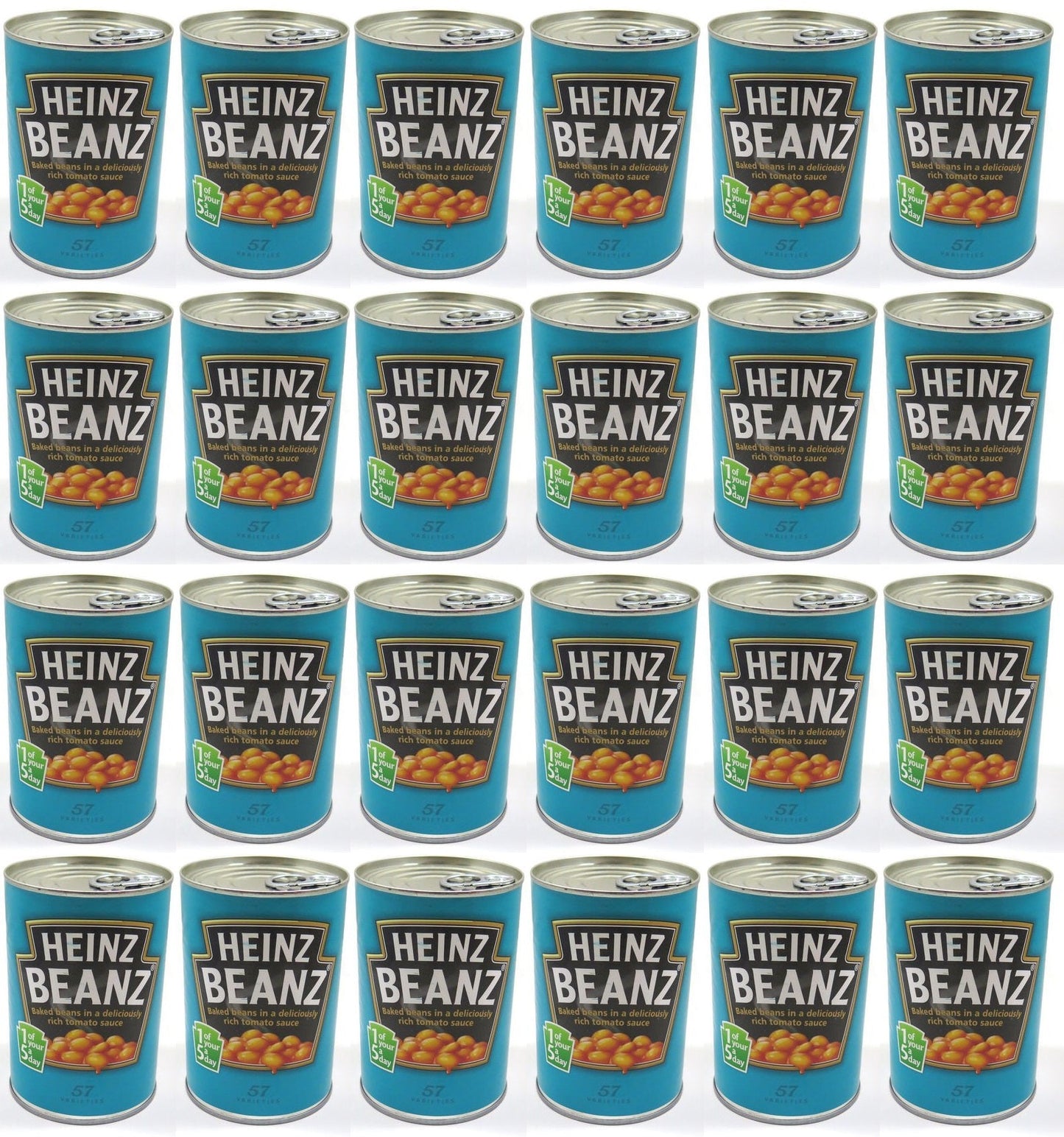 24 x Heinz Beanz In A Rich Tomato Sauce 415G