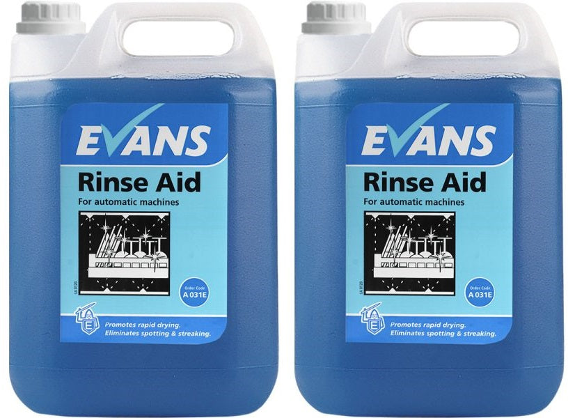 2 x Evans Rinse Aid