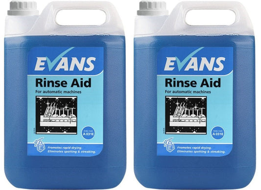 2 x Evans Rinse Aid