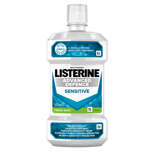 6 x Listerine Advanced Sensitive   - 500ML