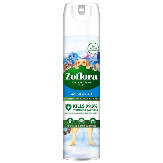 6 x Zoflora Disinfectant Mist Mountain Air - 300ML