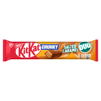 24 x Kitkat Chunky Duo Milk Salted Caramel Bar- 64GM