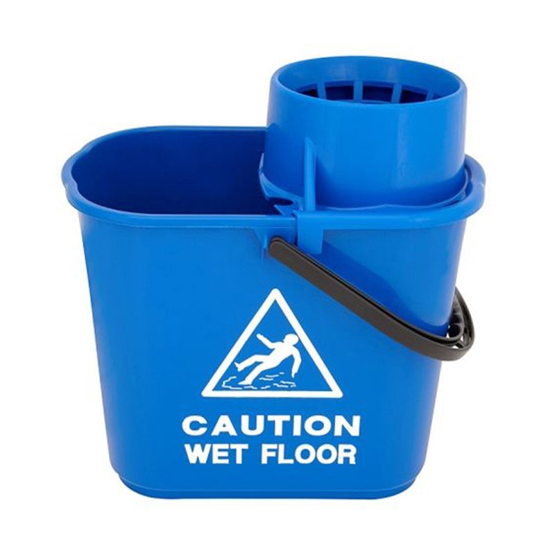 Dosco Heavy Duty Mop Bucket & Wringer Blue