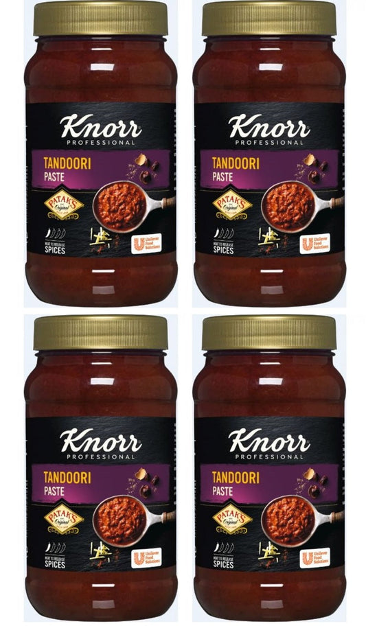 4 x Knorr Professional Tandoori Paste 1.1Kg