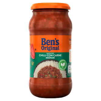 6 x Ben's Original Medium Sauce Chilli Con Carne 450G