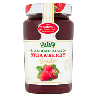 6 x Stute Diabetic Strawberry Extra Jam 430Gm