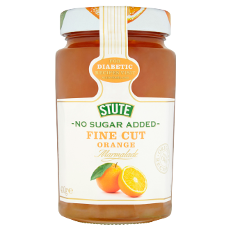 6 x Stute Diabetic Fine Cut Orange Marmalade 430Gm