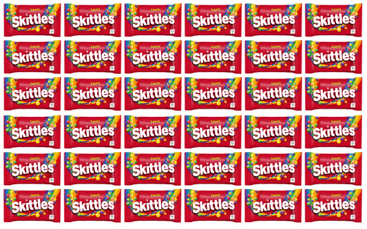 36 x Skittles Fruit Bags 45Gm