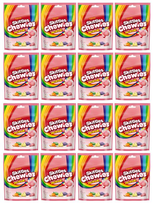 16 X Skittles Fruit Chewies Pouch 137G