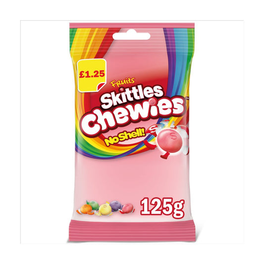 12 x Skittles fruit Chewies Treat Bag - 125GM