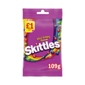 14 x Skittles Wild Berry Flavoured Treat Bag - 109GM