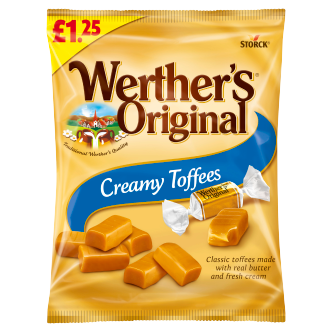 12 x Werthers Creamy Toffee Bag - 110Gm