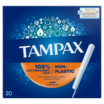 8 x Tampax Super Plus 20 Pack