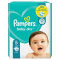 4 x Pampers Baby Dry Size 5 (Junior) 23 Pack