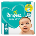 4 x Pampers Baby Dry Size 3 (Midi) 30 Pack