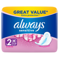 8 x Always Sensitive Long Plus - 12 Pack