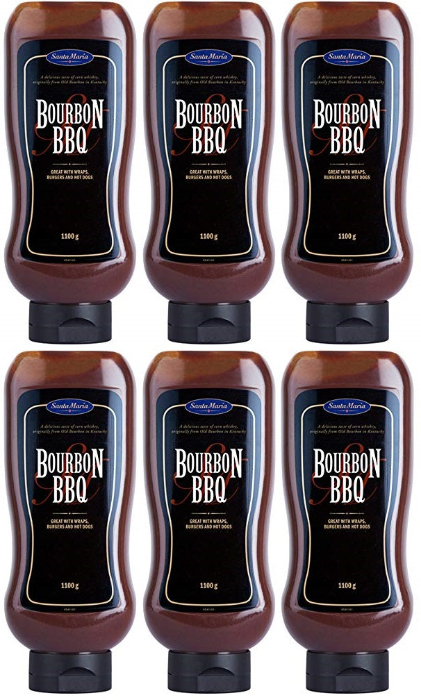 6 x Santa Maria Bourbon Bbq 1100G