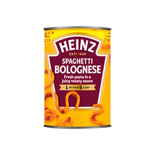 6 x Heinz Spaghetti Bolognese  - 400GM