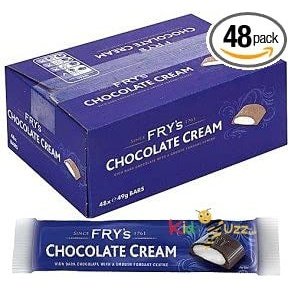 48 x Fry's Chocolate Cream Chocolate Bar 49G