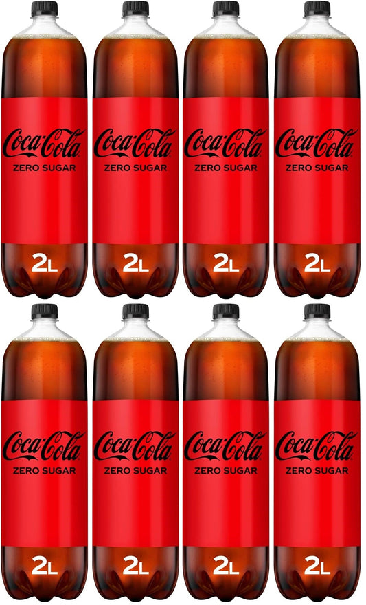 8 x Coca-Cola Zero Sugar 2L