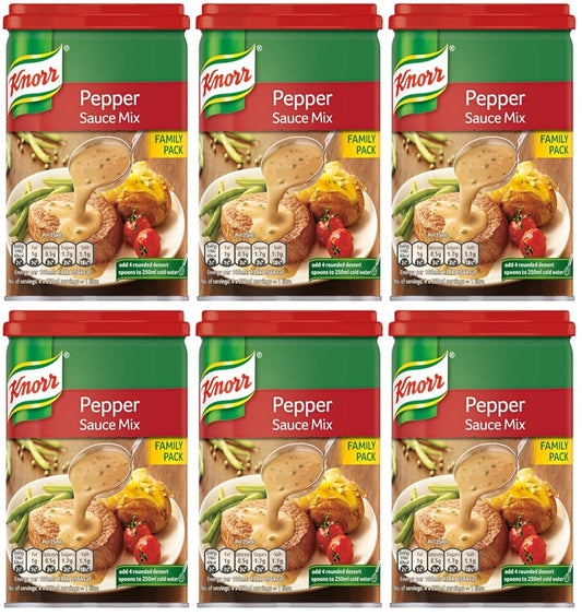 6 x Knorr Pepper Sauce 170G