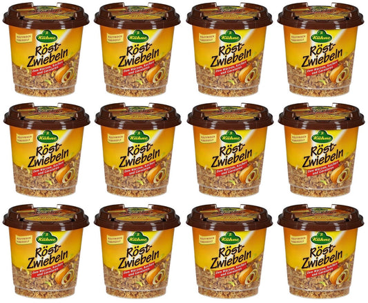 12 x Kühne Crispy Fried Onions 100G