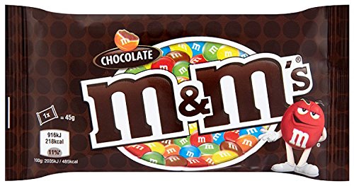 24 x M&M's Milk Chocolate Bites Bag 45G