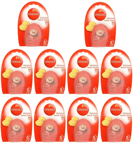 10 x Canderel 100 Tablets 8.5G