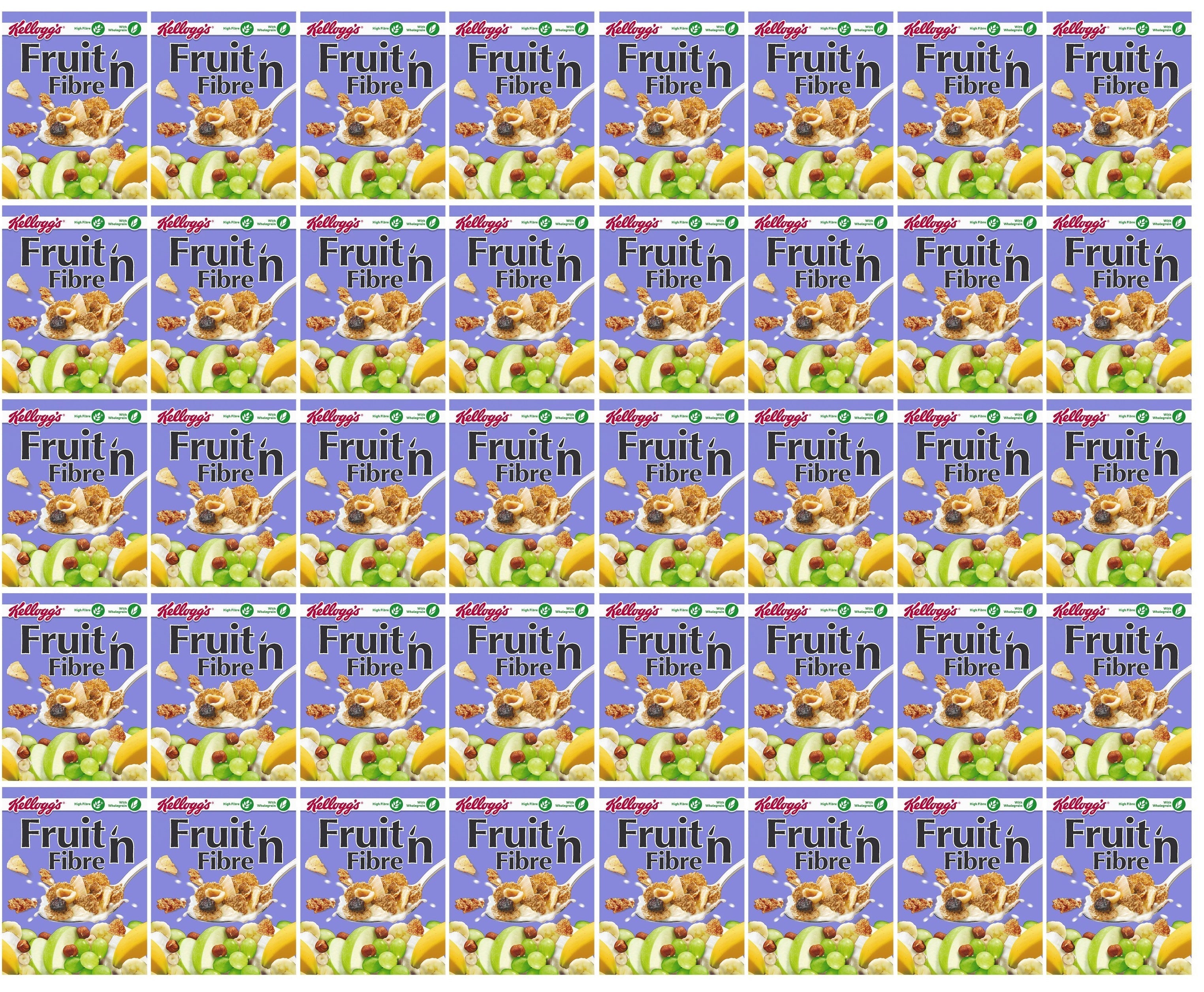 40 x Kellogg's Fruit  N Fibre 45G