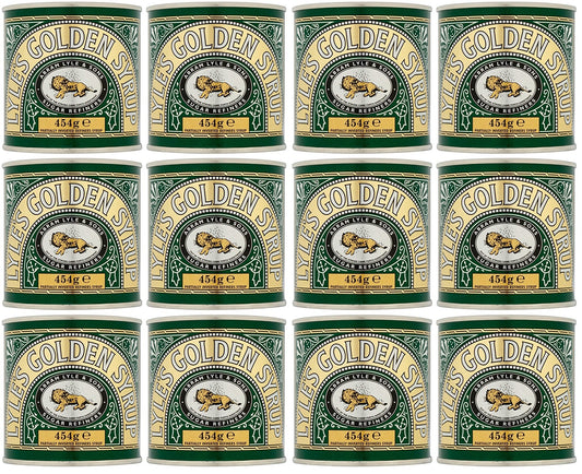 12 x Tate & Lyle Golden Syrup 454G
