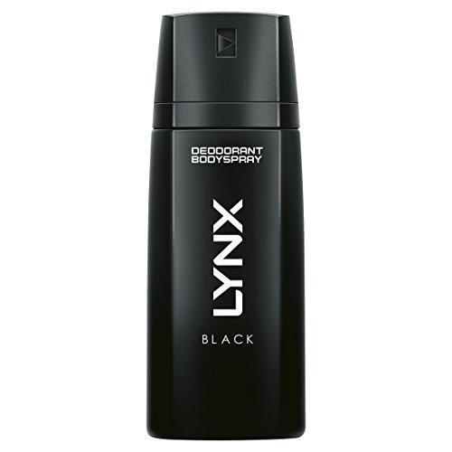 6 x Lynx  Aerosol Bodyspray Black 150 Ml
