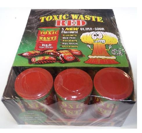 12 x Toxic Waste Red