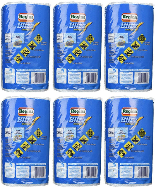6 x Regina Blitz Household Towel