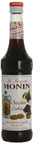6 x Monin Chocolate  Cookie Syrup 1Lt