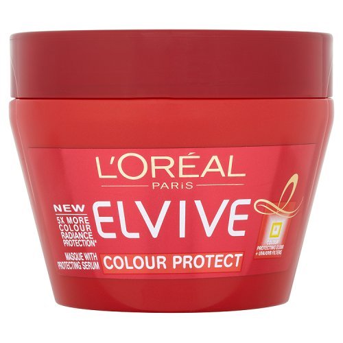 6 x L Oréal Elvive Colour Protect Hair Mask 300Ml