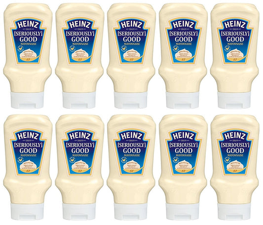 10 x Heinz Seriously Good Mayonnaise 395G