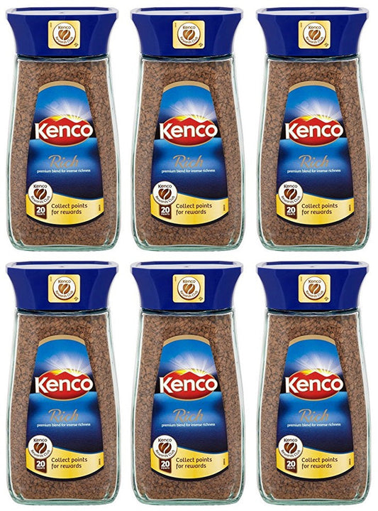 6 x Kenco Rich Instant Coffee 200G