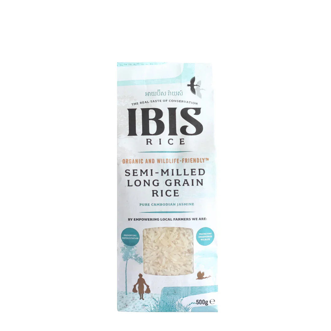 Ibis Semi-milled Jasmine Long Grain Rice - 500g