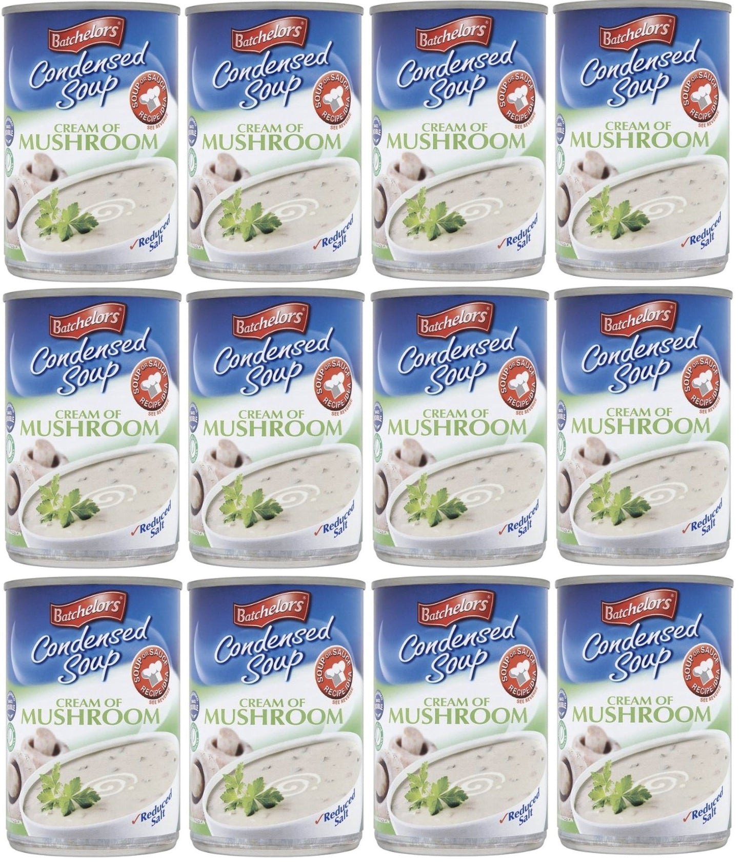 12 x Batchelors Cream Of Mushroom Soup 295G