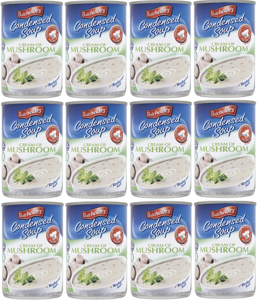 12 x Batchelors Cream Of Mushroom Soup 295G