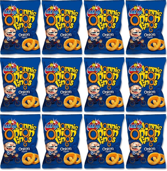50 x Tayto Jonnie Onion Rings Onion Flavour 28G