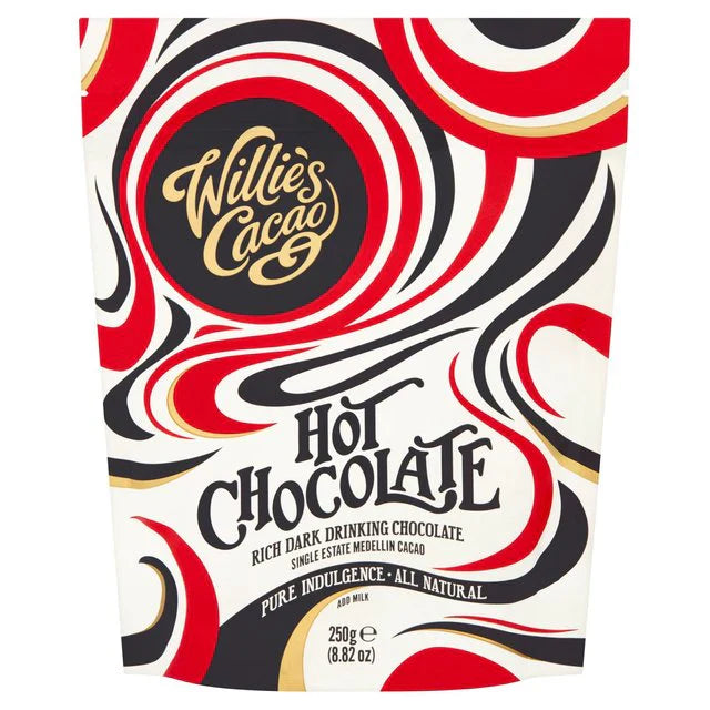 Willie's Cacao Hot Chocolate - 52% Medellin Cacao - 250g