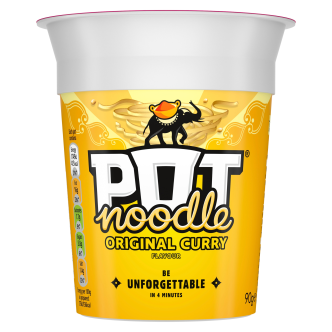 12 x Pot Noodle Original Curry 90Gm
