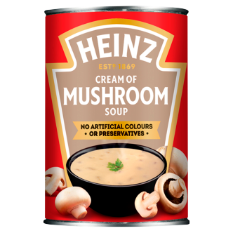 24 x Heinz Soups Mushroom 400G