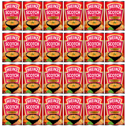 24 x Heinz Soups Scotch Broth 400G